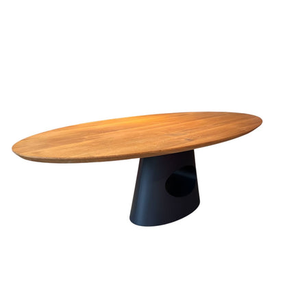 Esstisch Eiche - Oval - Schweizer Kante - 240x120cm