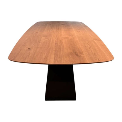 Esstisch Eiche - Dänisch Oval - Schweizer Kante - 220x100cm