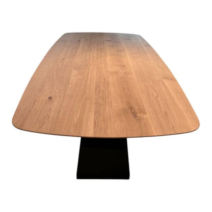 Esstisch Eiche - Dänisch Oval - Schweizer Kante - 220x100cm