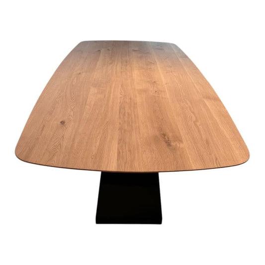 Esstisch Eiche - Dänisch Oval - Schweizer Kante - 220x100cm