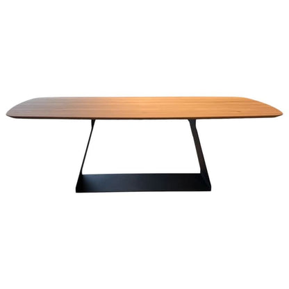 Esstisch Eiche - Dänisch Oval - Schweizer Kante - 220x100cm