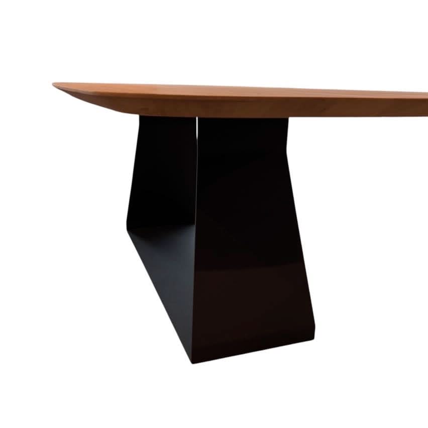 Esstisch Eiche - Dänisch Oval - Schweizer Kante - 220x100cm