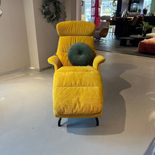 Clement Chaiselongue - Cord - Mustard Yellow