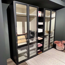 Kleiderschrank Drehtüren - 239x57x220cm