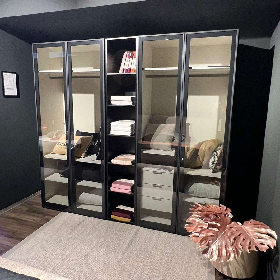 Jutzler - Kleiderschrank Drehtüren - 239x57x220cm