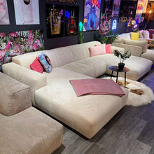 Hudson Wohnlandschaft, Breitcord, creme, Wunschmaß