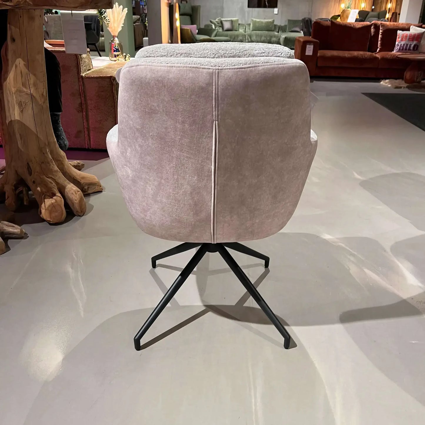 Dave Drehstuhl mit Armlehne - Silver Lining