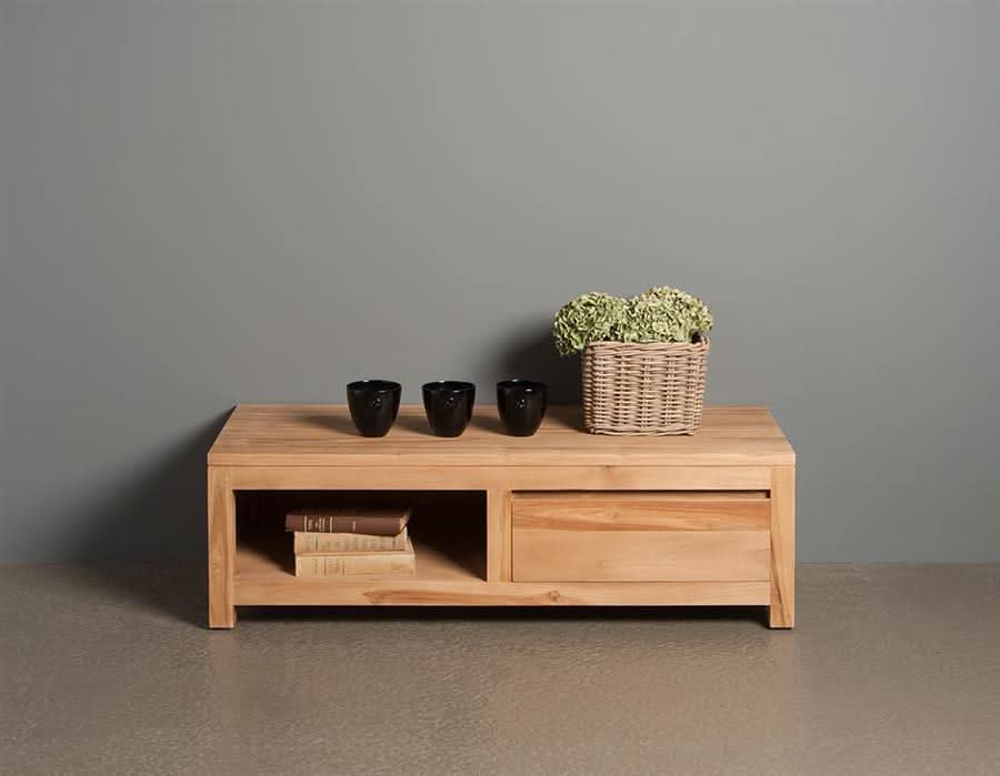 Mora TV-Board Teakholz – Natur
