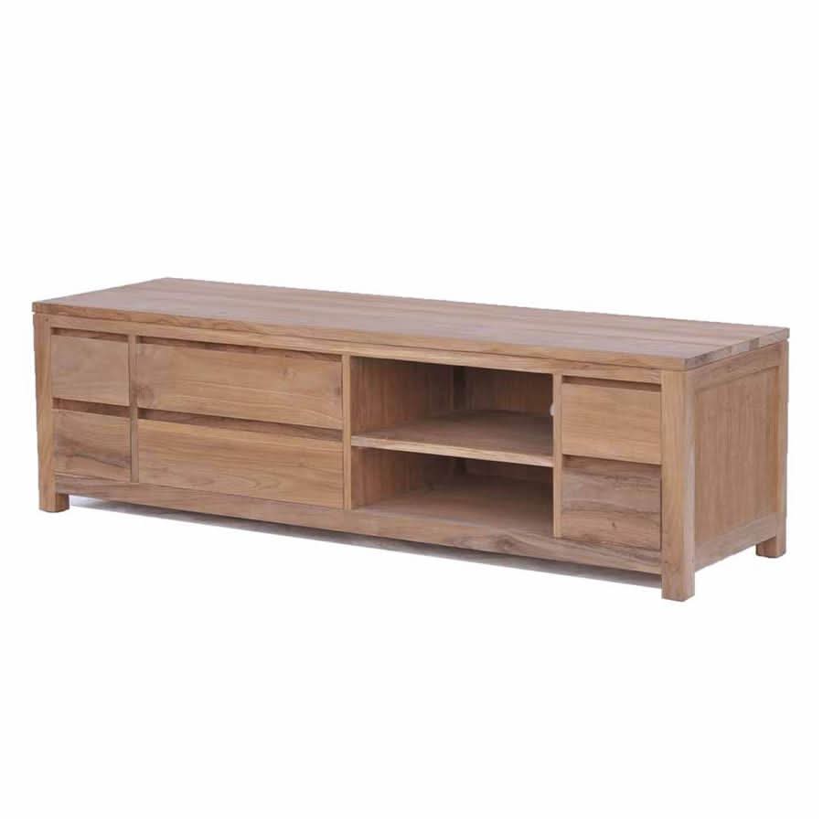 Mora TV-Board Teakholz – Natur