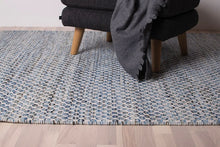Java Teppich - Ivory & Blue