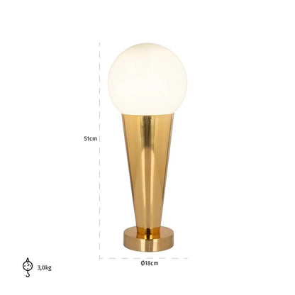 Tischleuchte Cone