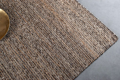 Malta Teppich - Grey Brown Nature