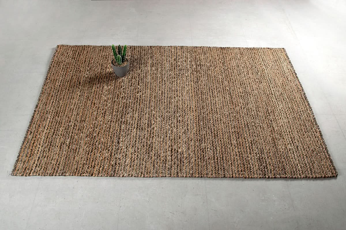 Malta Teppich - Grey Brown Nature