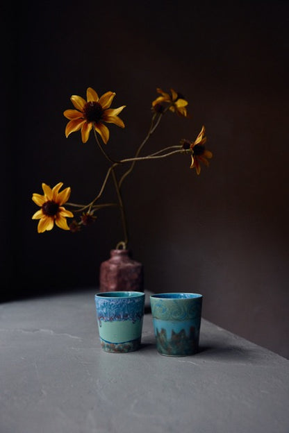 Keramik Van-Gogh-Kaffeebecher