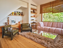 Glas Couchtisch Block