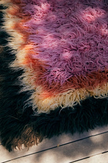 Flauschiger Teppich