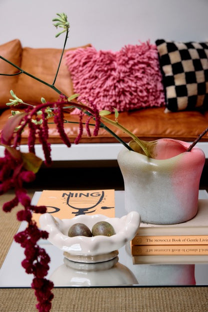 Gefaltete Vase