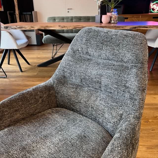 July Drehstuhl - Boucle - 360° Drehung