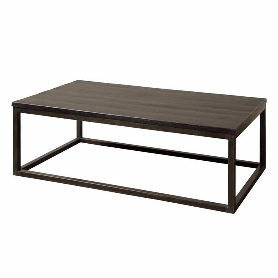 Hitra Couchtisch Mangoholz – Schwarz