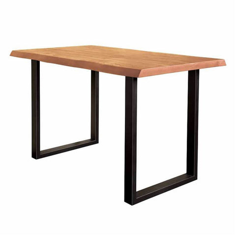 Bartisch Sjoa Akazienholz mit Baumkante – Natur