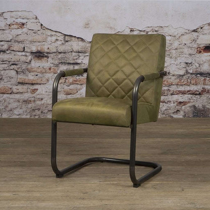 Civo Armlehnenstuhl - Green