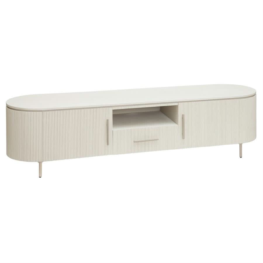 TV-Board Lemvig Steinoptik – Beige