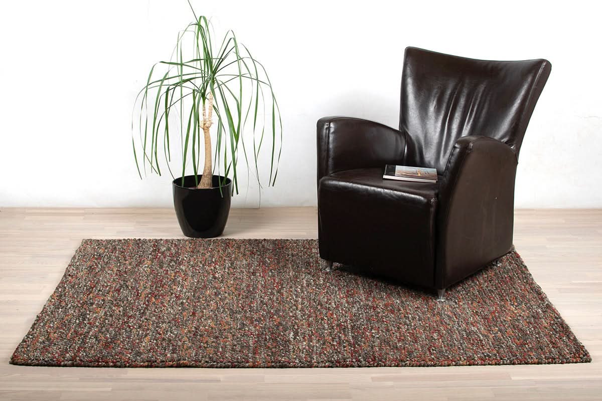 Oxford Teppich - Dark Grey Rust