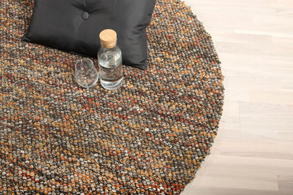 Oxford Teppich - Dark Grey Rust