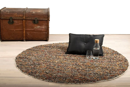 Oxford Teppich - Dark Grey Rust