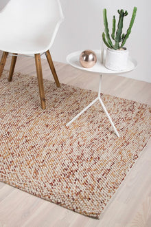 Oxford Teppich - Beige Rust