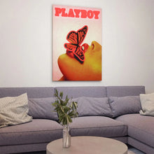 Playboy X Locomocean - Butterfly Cover (LED Neon) 90x120 cm