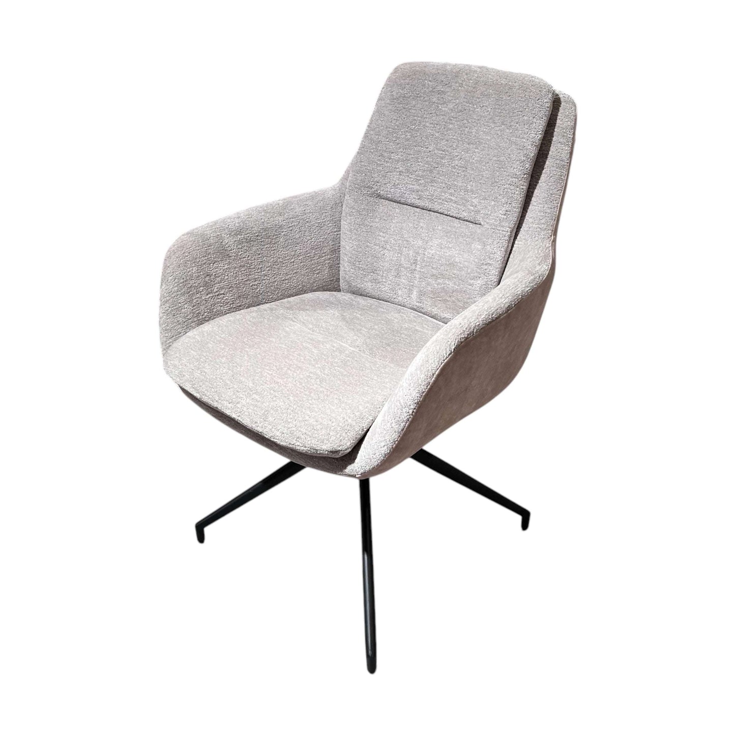 Dave Drehstuhl mit Armlehne - Silver Lining