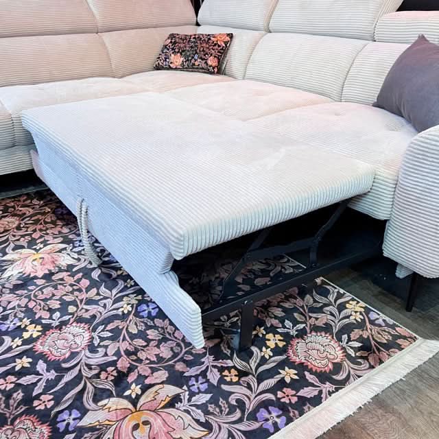 Salto Ecksofa - 262x232cm - Breitcord - Schlafsofa