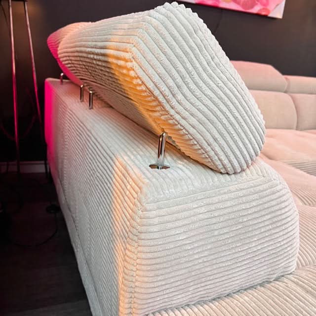 Salto Ecksofa - 262x232cm - Breitcord - Schlafsofa