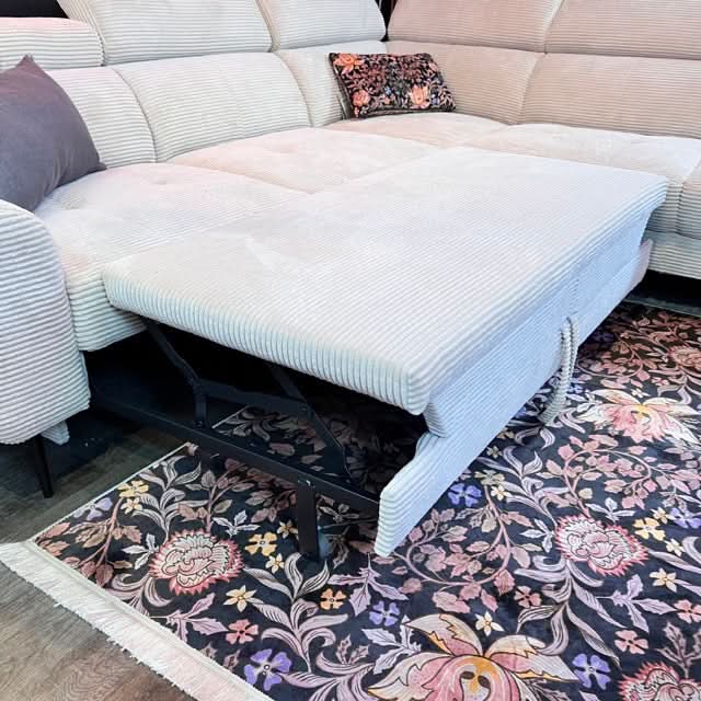 Salto Ecksofa - 262x232cm - Breitcord - Schlafsofa