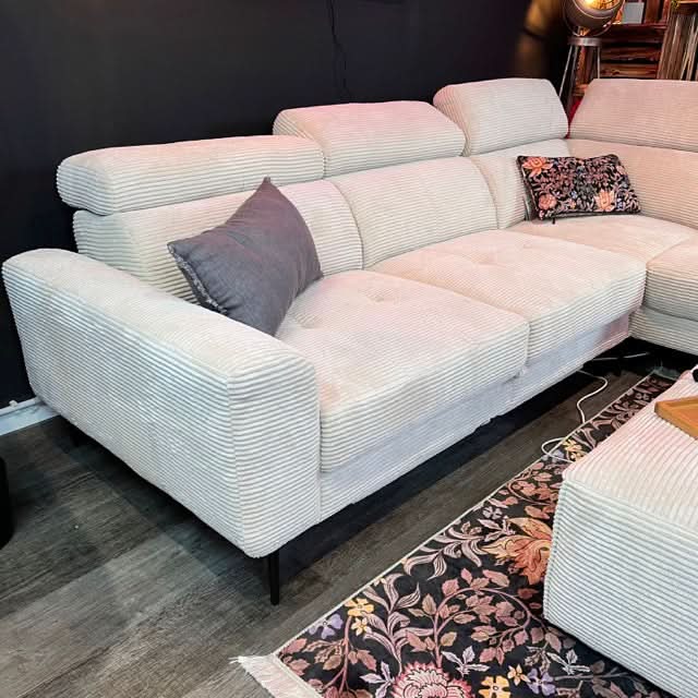 Salto Ecksofa - 262x232cm - Breitcord - Schlafsofa