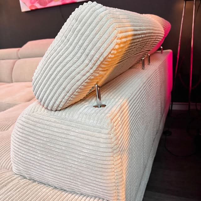 Salto Ecksofa - 262x232cm - Breitcord - Schlafsofa