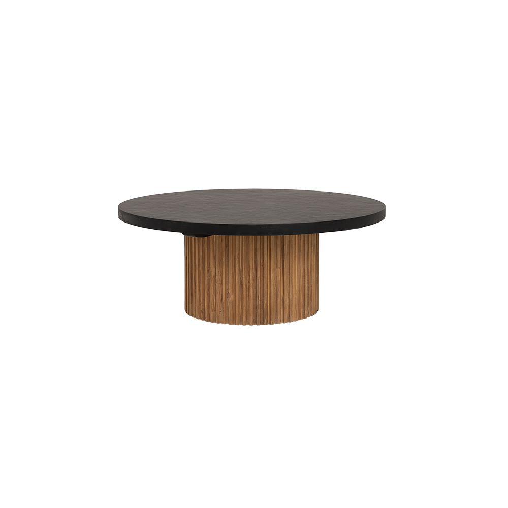 Arild Couchtisch Betonoptik/Teakholz recycelt – Ansicht 3