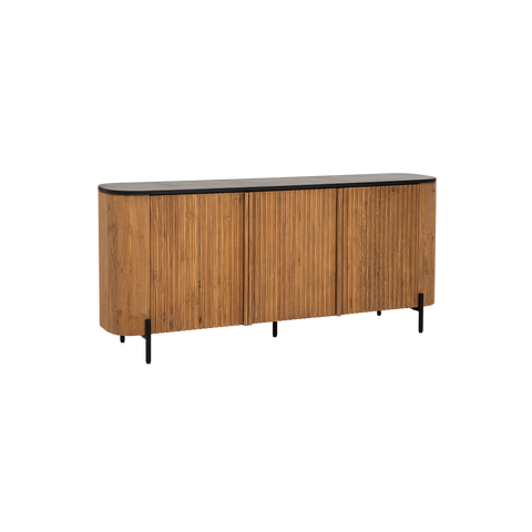 Arild Sideboard Teakholz recycelt – Strohfarben gekalkt