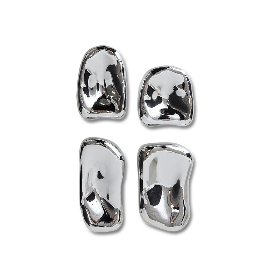 Glasskulptur Chrome