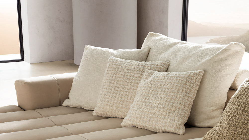 Bari Modulsofa – Detail Kissen