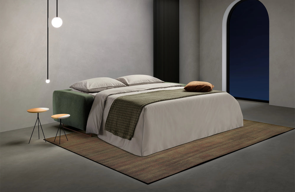 Club Schlafsofa als Bett ausgezogen