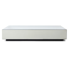 Glas Couchtisch Block
