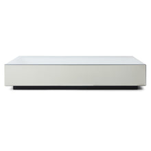Glas Couchtisch Block