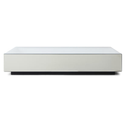 Glas Couchtisch Block