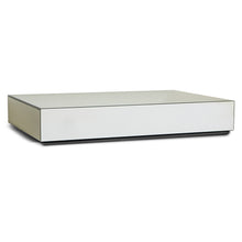 Glas Couchtisch Block