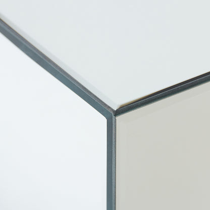 Glas Couchtisch Block
