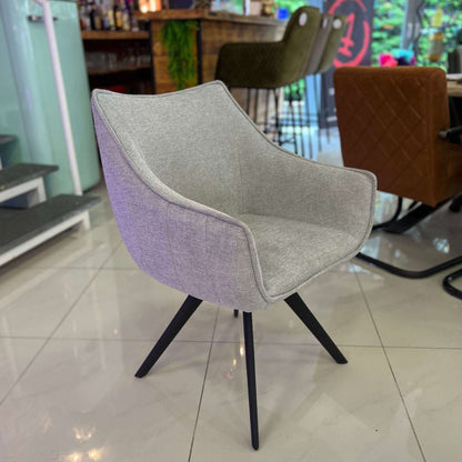 Riviera Drehstuhl - 180° - light Grey