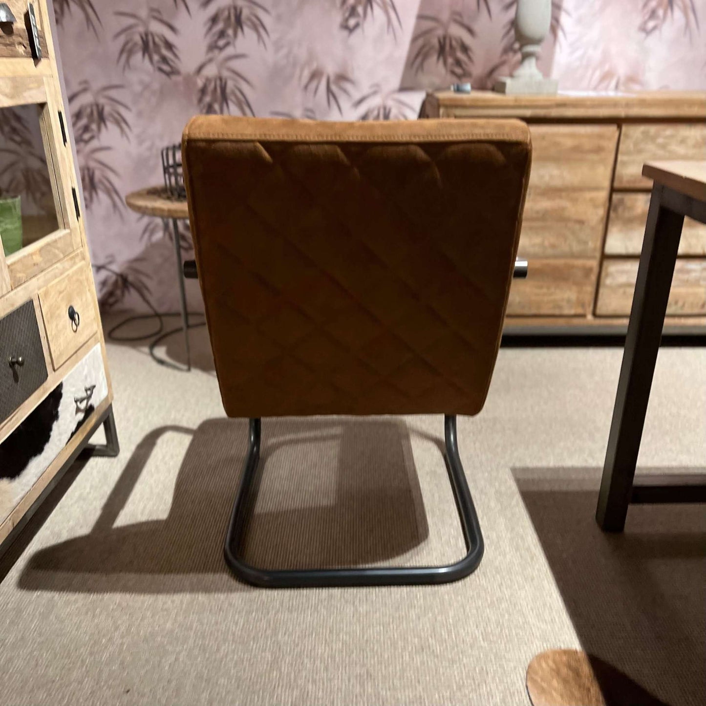 Civo Armlehnenstuhl - Cognac