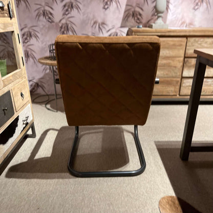 Civo Armlehnenstuhl - Cognac